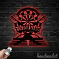 thumbnail image 4 of Handmadetneonsign Dartboard Medal Hanger Metal Wall Art Light, Dartboard Player Metal Sign Wall Decor, Dartboard Metal Decor 46421, 4 of 4