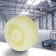 thumbnail image 2 of Pack of 10 2.5" White Nylon Round Swivel Casters, 25kg Max Load, 2 of 2