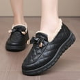 thumbnail image 4 of YLYL Women's Winter Shoes Fur Lined Non Slip Comfort Warm Indoor Outdoor Moccasins Shoes, 4 of 9