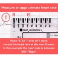 thumbnail image 5 of 10X Regla de ECG de 7 Pasos, Regla de ECG de 7 Pasos para Interpretación de ECG/EKG, Herramienta Rápida y Veloz de Análisis y Medición Cardíaca, 5 of 5