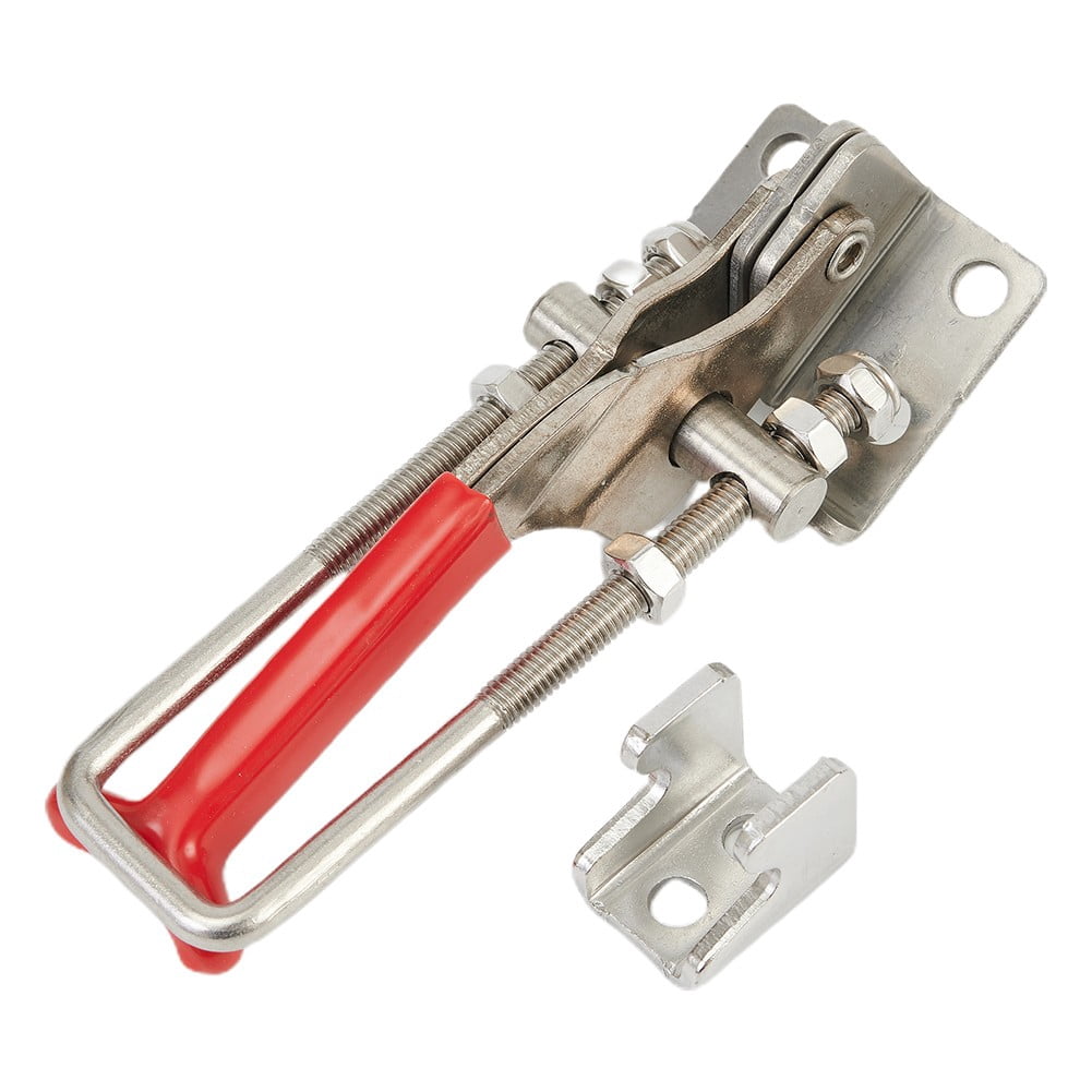 2Pc Heavy Duty Latch U Bolt Self-Lock Toggle Clamp Stainless Steel Load 200Kg