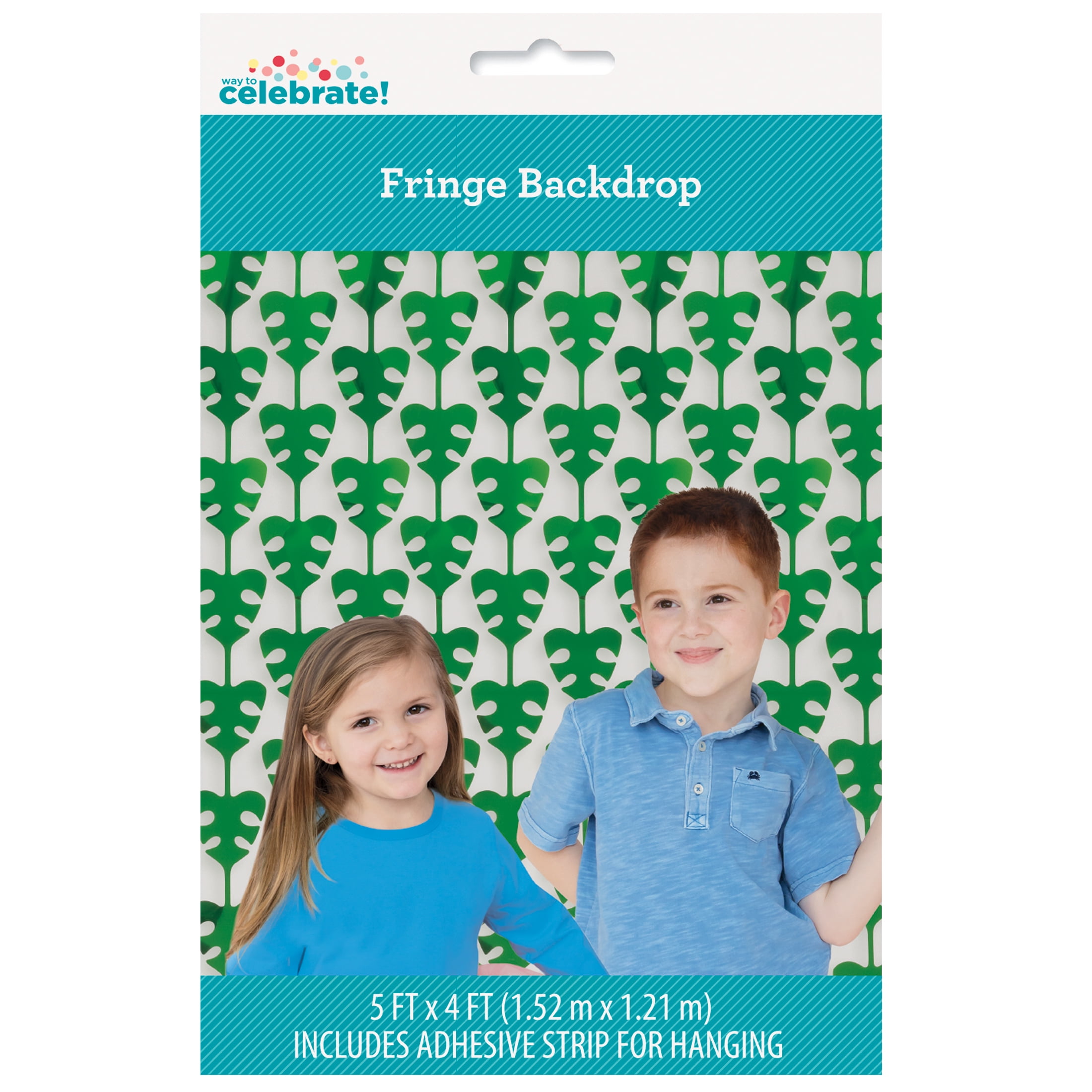 Green Leaves Die Cut Photo Booth Backdrop, by Way To Celebrate