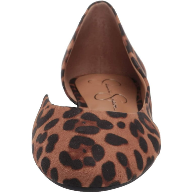 Jessica simpson leopard ballet 2024 flats