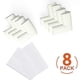 thumbnail image 1 of [8 Pack] Soft Foam Table Corner Protector Baby Safety Right Angle Anti-shock Corner Protectors With Strong Adhesives For Tables And Any Sharp Furnitur, 1 of 5