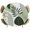 Sage Green, variant on Elastic Fitted Round Tablecloth, Brown Boho Geometric Waterproof Stretch Table Cover for 36"-44" Tables, Country Retro Abstract Lines Leaves Washable Outdoor Tablecloths for Patio, Picnic, Camping