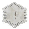 thumbnail image 1 of High Precision Stainless Steel Hexagon Wet Film Comb Instrument Stainless Steel Wet Diaphragm Thick, 1 of 5