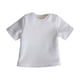 thumbnail image 1 of Camiseta masculina en miniatura a escala 1:6, ropa informal y pequeña para hombre de 12 pulgadas Blanco, 1 of 9