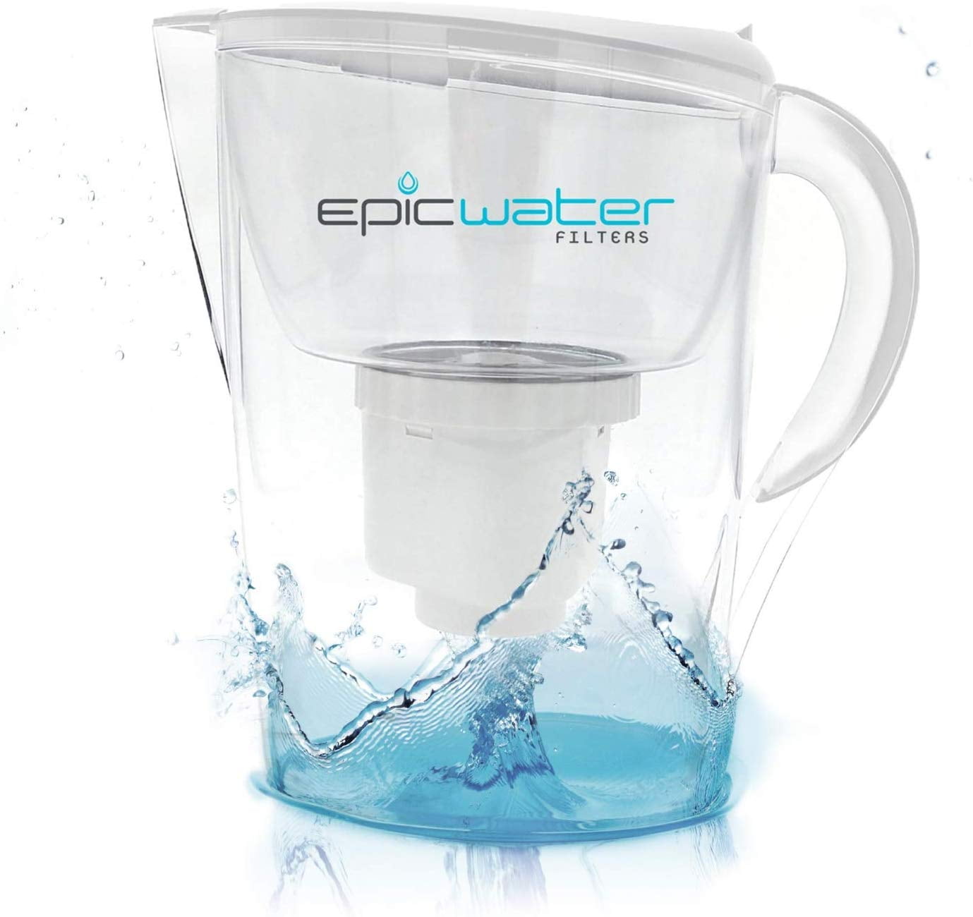 Epic Pure Water Filter Pitcher 3.5L 150 Gallon Filter 100 BPA
