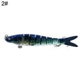 thumbnail image 1 of 10cm 11g Multi Jointed Simulation Fish Fishing Baits Hard Lures Tackle Tool Slow Sinking Bionic Swimming Lure Bass for Freshwater Saltwater - 1Pc, 1 of 7