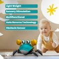 thumbnail image 2 of Wristy Buddy Crawling Crab Toy, Moving, Dancing, Walking Toy for Babies & Toddlers, Interactive Tummy Time Crab with Music & Lights, Baby Essentials, 2 of 6