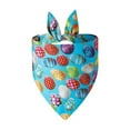 thumbnail image 1 of YINGQING Easter Pet Dog Triangle Bandana Bib Dog Scarf Clothing Egg Rabbit Easter, 1 of 5