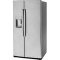thumbnail image 5 of GE PZS22MYKFS 36 Inch Freestanding Counter Depth Side by Side Refrigerator with 22.1 cu. ft. Capacity, 4 Glass Shelves, External Water Dispenser, with Door Lock, Crisper Drawer, Ice Maker, Frost Guard, 5 of 5