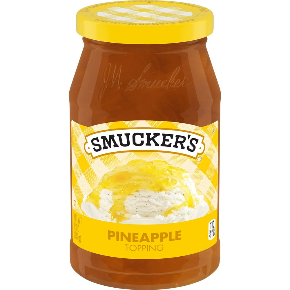 Smucker's Pineapple Spoonable Topping, 12Ounce