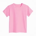 thumbnail image 6 of kpoplk Girls Short Sleeve T Shirts Casual Crewneck Fashion Tees Kids Summer Tops 5-14 Years(Pink,2-3 Y), 6 of 6