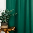 thumbnail image 4 of Quality Home Back Tab Blackout Curtains - Evergreen - 52"W X 63"L - (Set Of 2 Panels), 4 of 5