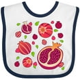 thumbnail image 3 of Inktastic Pomegranate Fruit Party Boys or Girls Baby Bib, 3 of 4