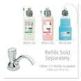 thumbnail image 3 of Cx Counter Mount Foam Soap Dispenser, 1,500 Ml/2,300 Ml, 4.5 X 11.88 X 4.5, Chrome | Bundle of 10 Each, 3 of 8