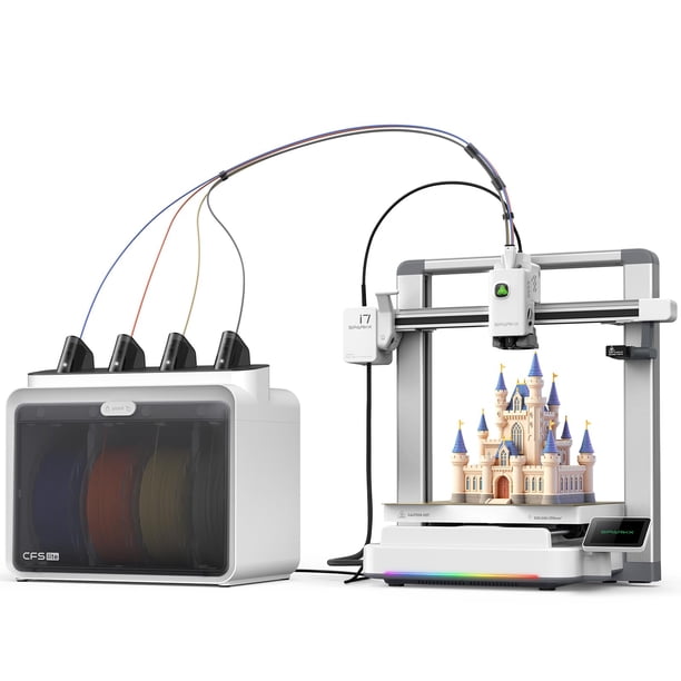 Impresora 3D SPARKX I7 Combo multicolor 26x26x26 cm