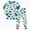 M519-Blue, variant on Baby Cotton Pajamas for Boys, Toddler PJ Set, 2-PC Soft, cozy, snug fitting pajamas feature stretchy ribbed cuffs and hand painted prints to make bedtime a breeze(M519-Mint Green)