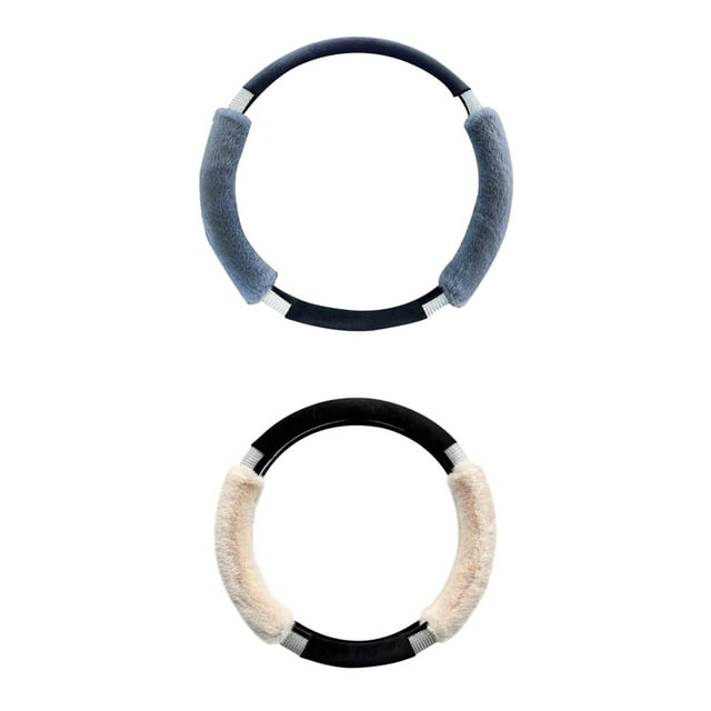 Car Steering Wheel Cover Protector Winter Warm Odorless Anti Slip kusrkot Cubierta para el volante
