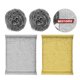 thumbnail image 1 of Steel Wire Dish Washing Sponge Scrub Non Scratch Cleaning Pads for Kitchen U, 1 of 4