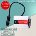 thumbnail image 2 of Portable Car Power Inverter DC12V to AC220V Converter 300W Car Power Converter USB Adapter Car Inverter, 2 of 8