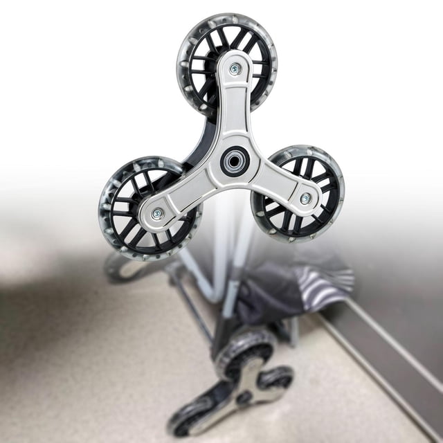 Vuelas de triángulo de escalera de escalera de carga fuerte de carga fuerte con accesorios de carrito de carritos de carrito de carretas de compras 1 pieza