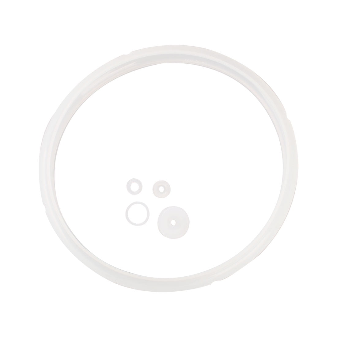 Silicone Gasket Sealing Ring with Accessory for Universal Pressure Cookers, Inner Dia 6.3 Inch