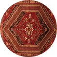thumbnail image 1 of Ahgly Company Indoor Round Persian Orange Traditional Area Rugs, 7' Round, 1 of 1