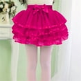 thumbnail image 5 of Toddler Girls Tutu Skirt Kids Solid Tiered Princess Party Layered Little Tutu Skirts for Girls Size 3-4T, 5 of 5