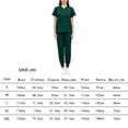 thumbnail image 5 of Milaget Ensemble d'Uniforme pour Femmes Uniforme d'Infirmière Durable Col en V Lavable en Machine Respirant TG, 5 of 5