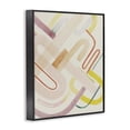 thumbnail image 3 of Stupell Industries Eclectic Overlapping Curved Shapes Black Framed Giclee Art, 11 x 14, by Grace Popp, 3 of 8