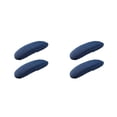 thumbnail image 2 of Matsuzay 2 paquetes/lote de fundas para sillas elegantes para el hogar y la oficina, sin arrugas, azul oscuro azul oscuro 2piezas, 2 of 6
