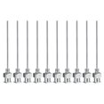 thumbnail image 1 of Unique Bargains 10 Pcs 19G 1.5 Inch Blunt Tip Dispensing Needle with Lure Lock for Refilling Liquid Inks Adhesives, 1 of 6