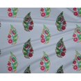 thumbnail image 4 of oneOone Polyester Lycra Fabric Leaves & Floral Block Print Sewing Fabric BTY 56 Inch Wide, 4 of 4