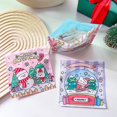 thumbnail image 4 of 120 lindas bolsas de bocadillos para niñas con autosellado, bolsas de galletas navideñas con dulces, 4 of 5