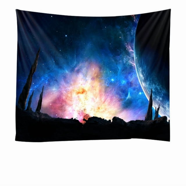 Tapestry Fantasy Starry Sky Universe, 200 x 150 cm, microtela