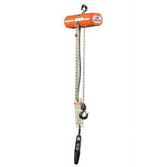ShopStar Electric Chain Hoist, 300 lb Capacity, 10 ft Lifting Height