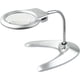 thumbnail image 1 of Magnifying Glass with Light and Stand, Lighted Desktop Magnifier, 2X 5X Lighted Magnifier with 2 Ultra Bright LEDs, Hands Free Magnifier for Reading, 1 of 4