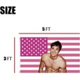 thumbnail image 2 of Jacob/Elordi Flag Funny Flag for Wall Hanging poster flag, Jacob/Elordi 3x5Ft Flag,Funny Flag Decorations,Flag for Room, Dorm, Outdoor, Parties,Gift, Pink, 2 of 5