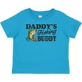 thumbnail image 3 of Inktastic Daddy's Fishing Buddy Boys Baby T-Shirt, 3 of 5