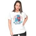 thumbnail image 4 of United Smurf Americana Varsity Women's Plus Size Shirt Brisco Brands 2X, 4 of 5