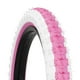 thumbnail image 1 of Llanta para bicicleta R16 x2.125 blanca rosa DTC, 1 of 4