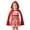 Z1 Red, variant on Norvella Girls Halloween Outfit Sets Little Red Riding Hood 2 Piece Long Sleeve Plaid Dresses Matching Hooded Capes