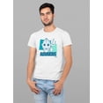 thumbnail image 2 of Aquarius Emoji Vibes - Trident Design Men's T-shirt, 2 of 4