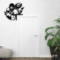 thumbnail image 2 of C-CRAFT US Football Player Metal Decorative Door Corner 8 inch for Modern Home & Office Decor, 2 of 4
