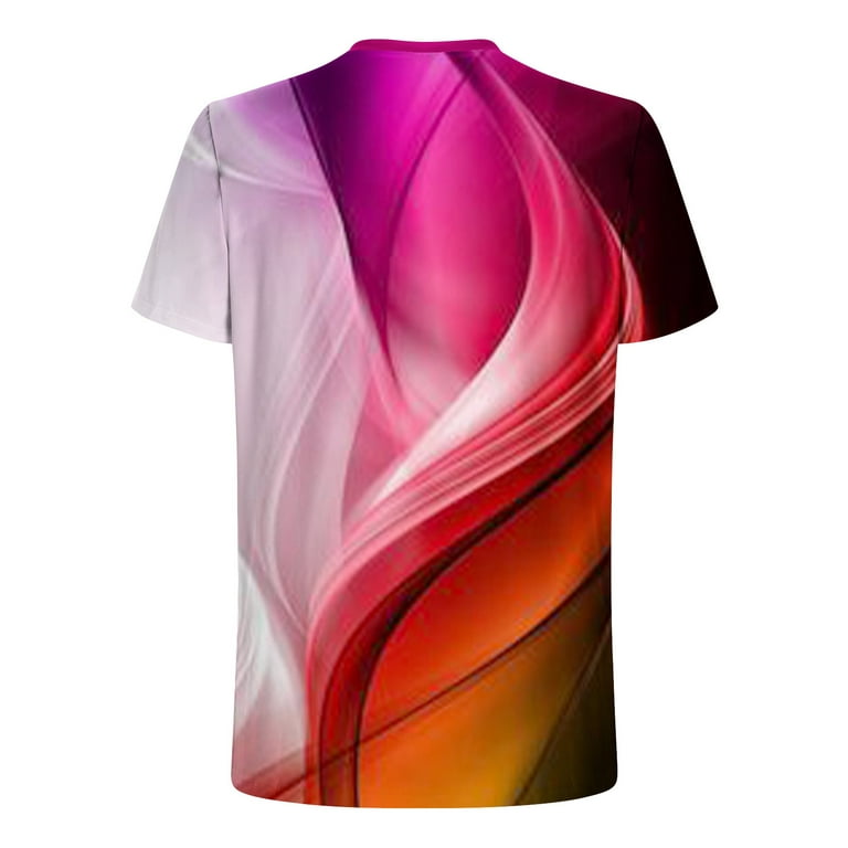 HDHDHDHDH 2022 spring and summer new men's printed short-sleeved T-shirt -  AliExpress