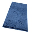 thumbnail image 3 of Billuyoard Alfombrilla de baño Absorción de agua Almohadilla de secado rápido Ducha cómoda Alfombra antideslizante Hotel Baño Alfombra de piso Gris Juegos de accesorios de baño Azul Billuyoard HA004438-03, 3 of 6