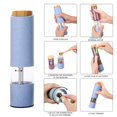 thumbnail image 4 of MOQIN Electric Salt and Pepper Grinder, USB Rechargeable, Automatic Salt and Pepper Mill Grinder with Adjustable Coarseness, Electric Salt Shakers, LED Light, 4 of 5