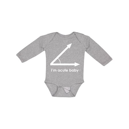 

Inktastic I m Acute Baby Gift Baby Boy or Baby Girl Long Sleeve Bodysuit